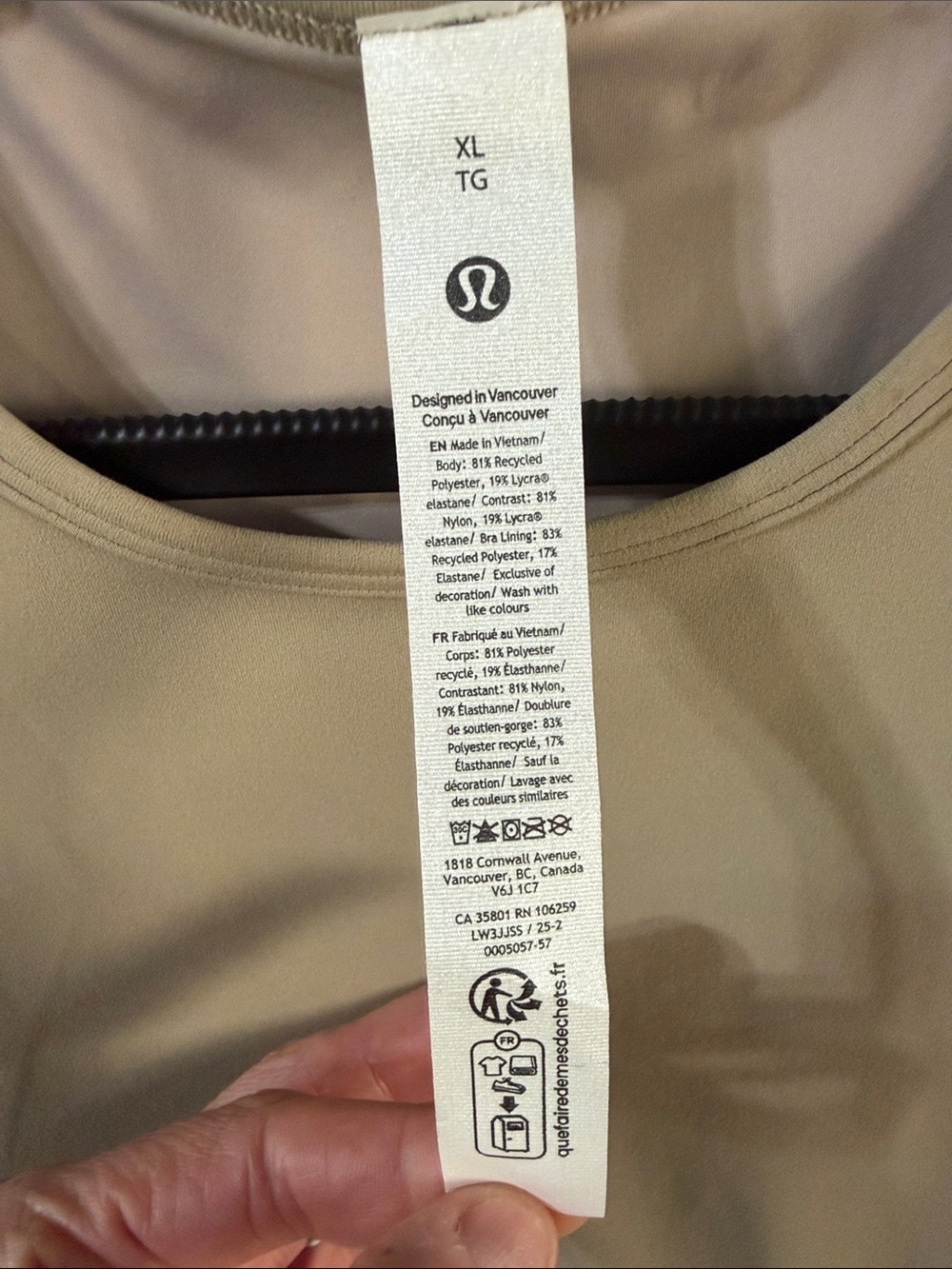 Lululemon Athletica Nulu Cropped Short-Sleeve Shirt *Retro Remix - Picture 4 of 6